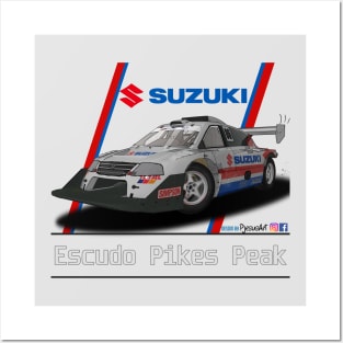 Suzuki Escudo Pikes peak Posters and Art